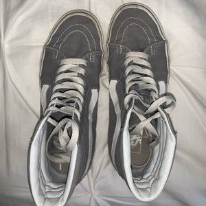 Gray Hightop Vans